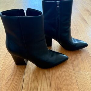 Nine West Black Ankle Booties